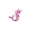Picture of DACO ADHESIVE PINK AND PURPLE GEMS - 60 PIECES